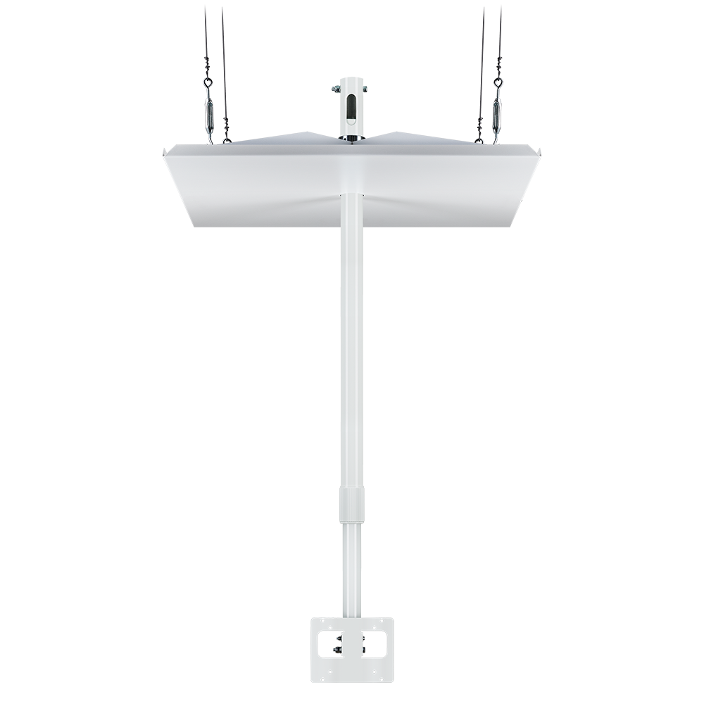 Suspended Ceiling Mount Tile & 12' Pole Kit - Clinton Electronics Suspended Ceiling Mount Tile & 12' Pole Kit - Clinton Electronics