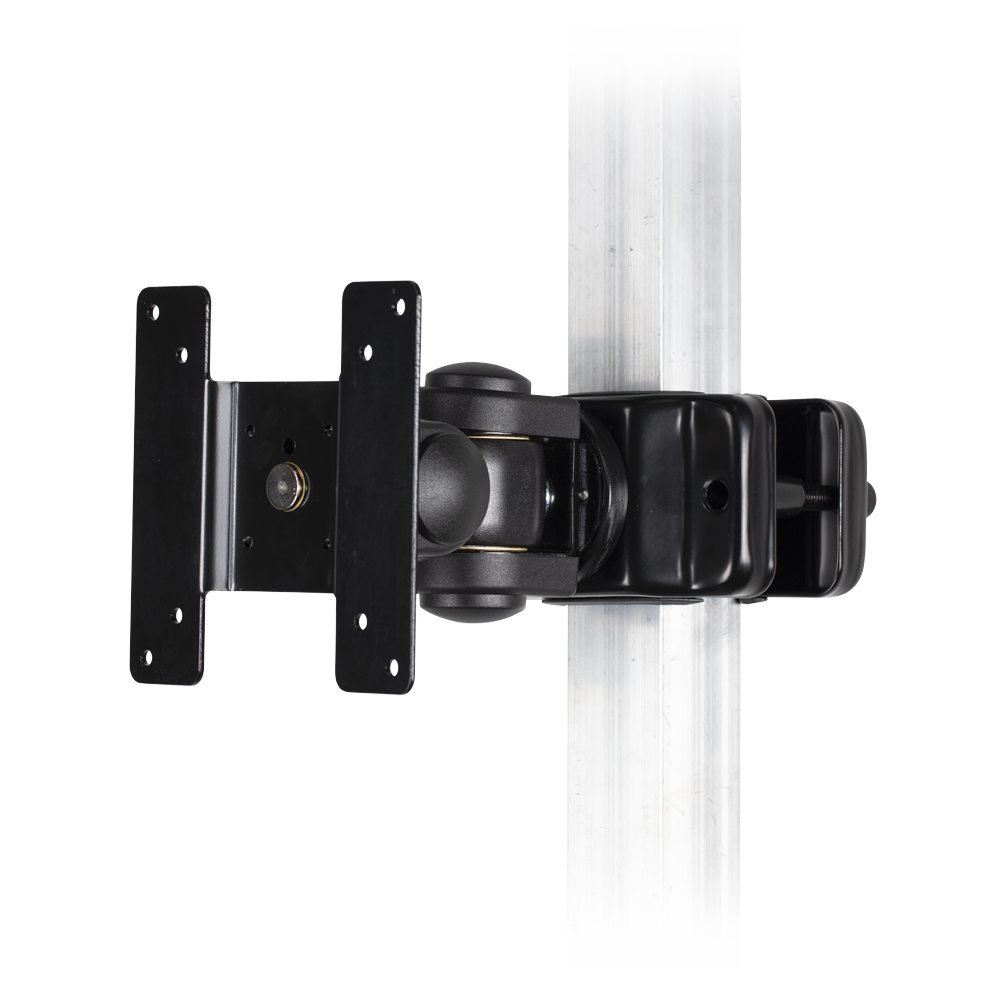 Clamp-On 3-Axis Pole Mount - Clinton Electronics