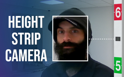 CAPTURE the faces of fleeing offenders with a Height Strip Camera!