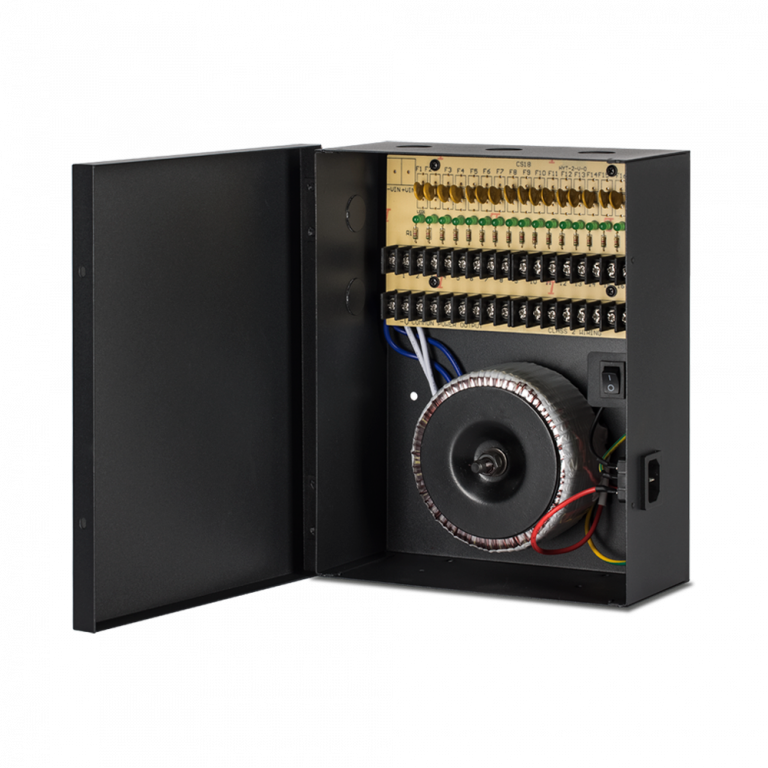 AC24V (10 Amp) 18 Camera Power Supply Clinton Electronics