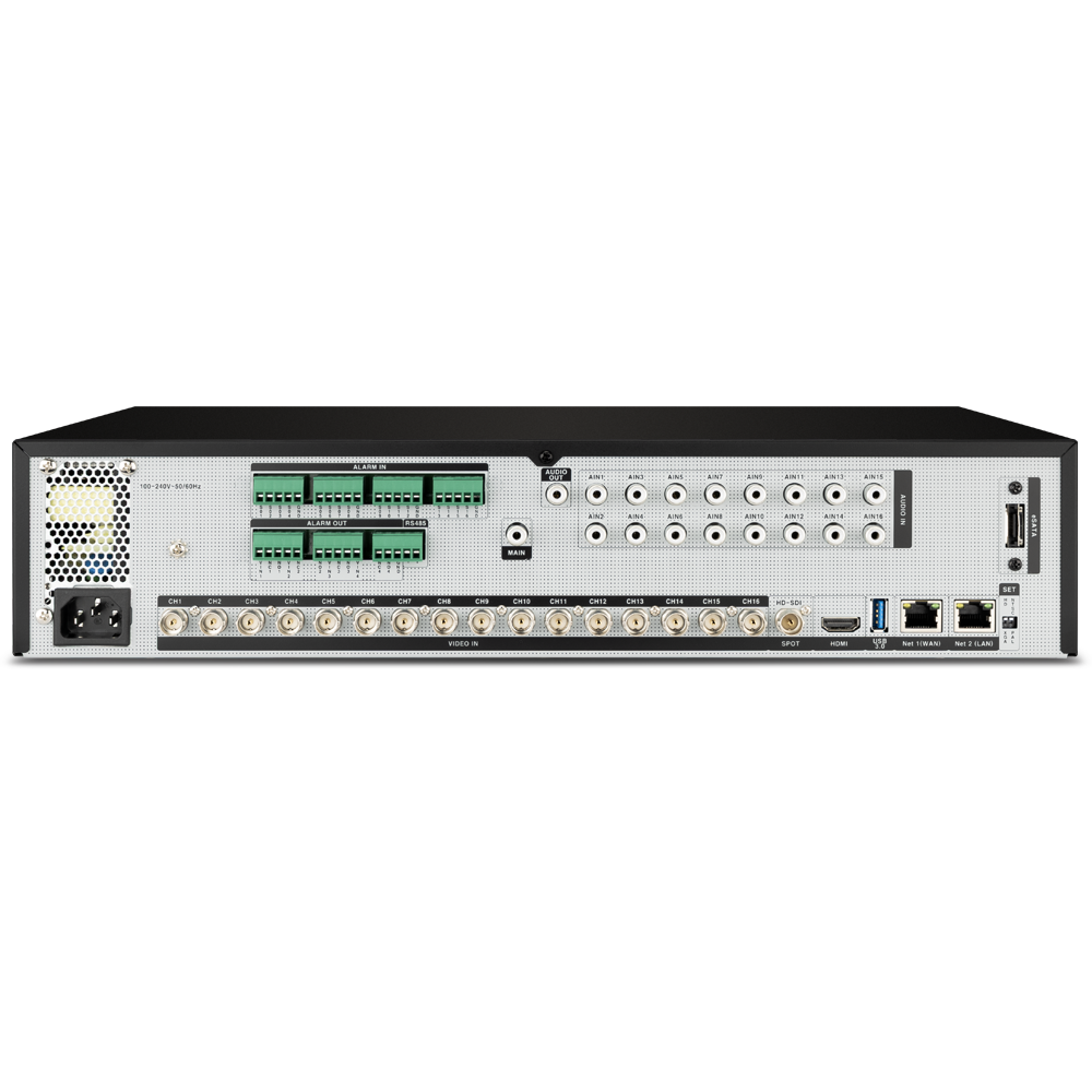 16 CH Hybrid NVR - Clinton Electronics